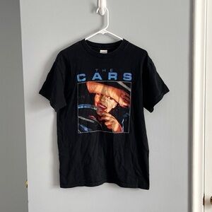 Black Graphic Tee - The Cars
